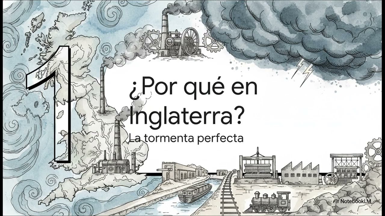 🚂 CLAVES DE LA 1ª REVOLUCIÓN INDUSTRIAL EN GRAN BRETAÑA: Factores