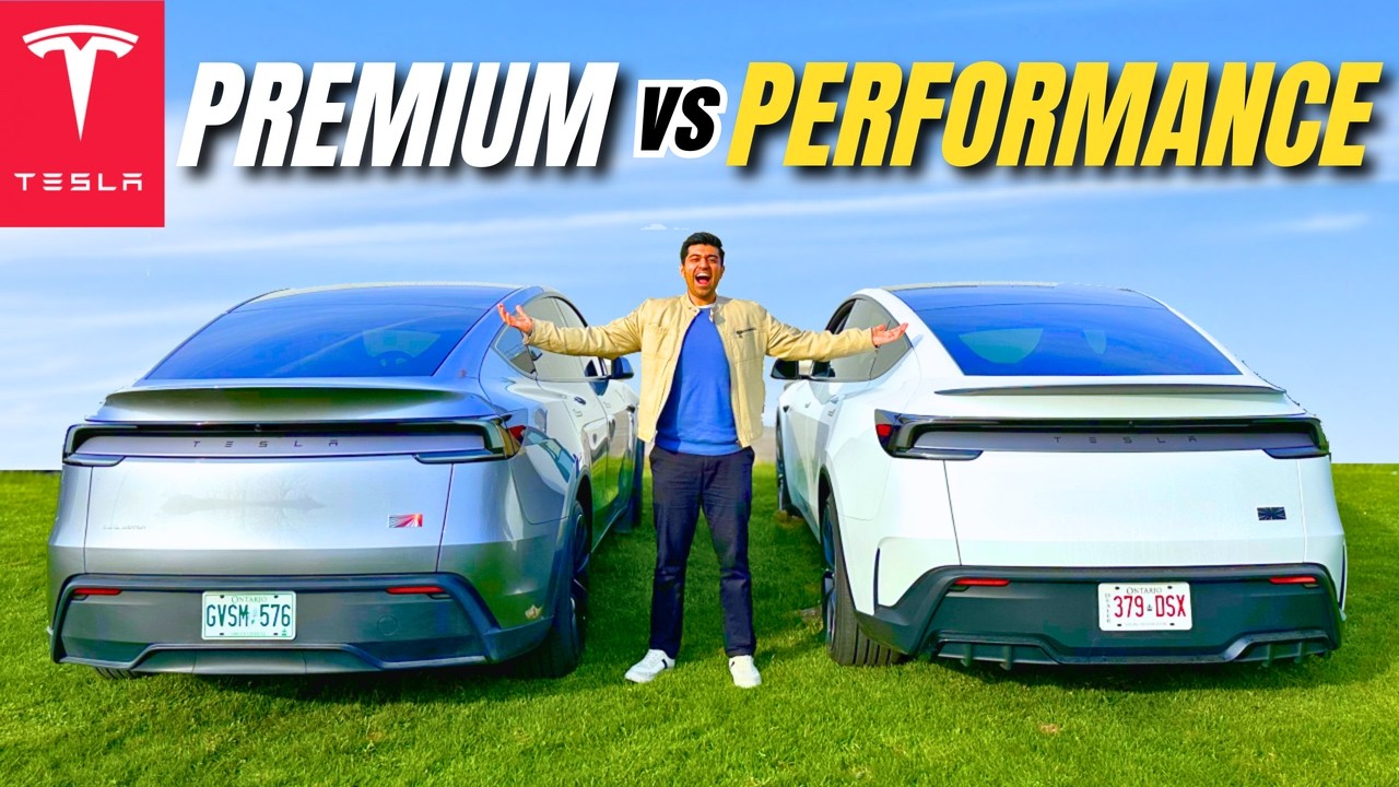 Tesla Model Y Performance 2026 против Premium: в чем НА САМОМ ДЕЛЕ разница?
