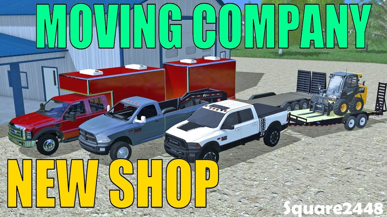 Farming Simulator 17 | New Shop | Moving Company