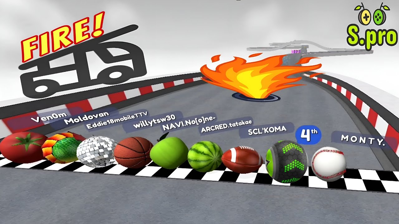 Going Balls - Speedrun Epic Race 620 ᯓ⚽︎ #goingballs #gameplay #marblesrace