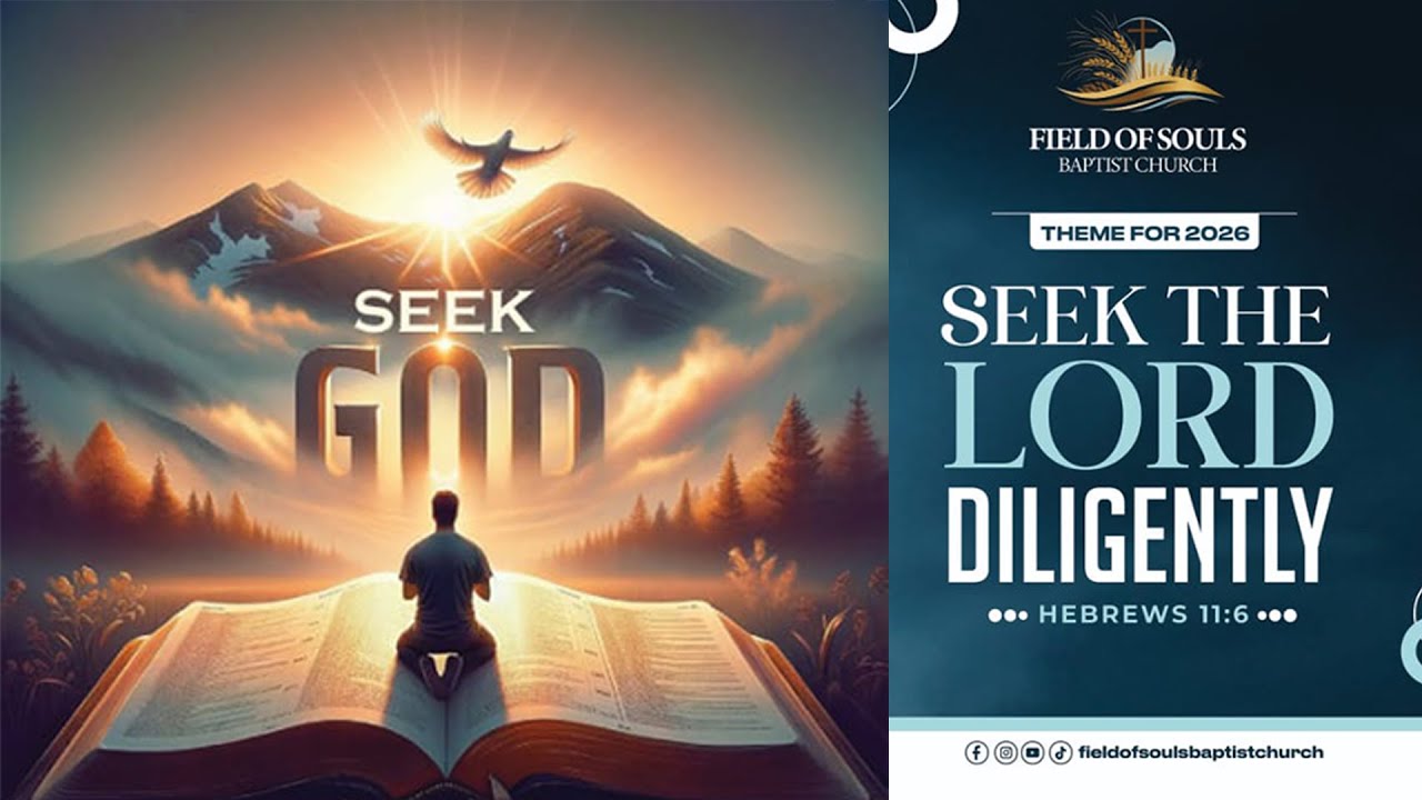 Field Of Souls Baptist Church || Seeking God Diligently Leads to Forgiveness