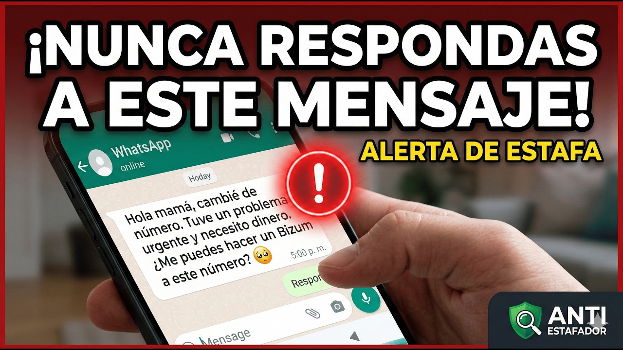 🚨 ESTAFA en WhatsApp: NUNCA respondas a este mensaje (Te roban la cuenta)