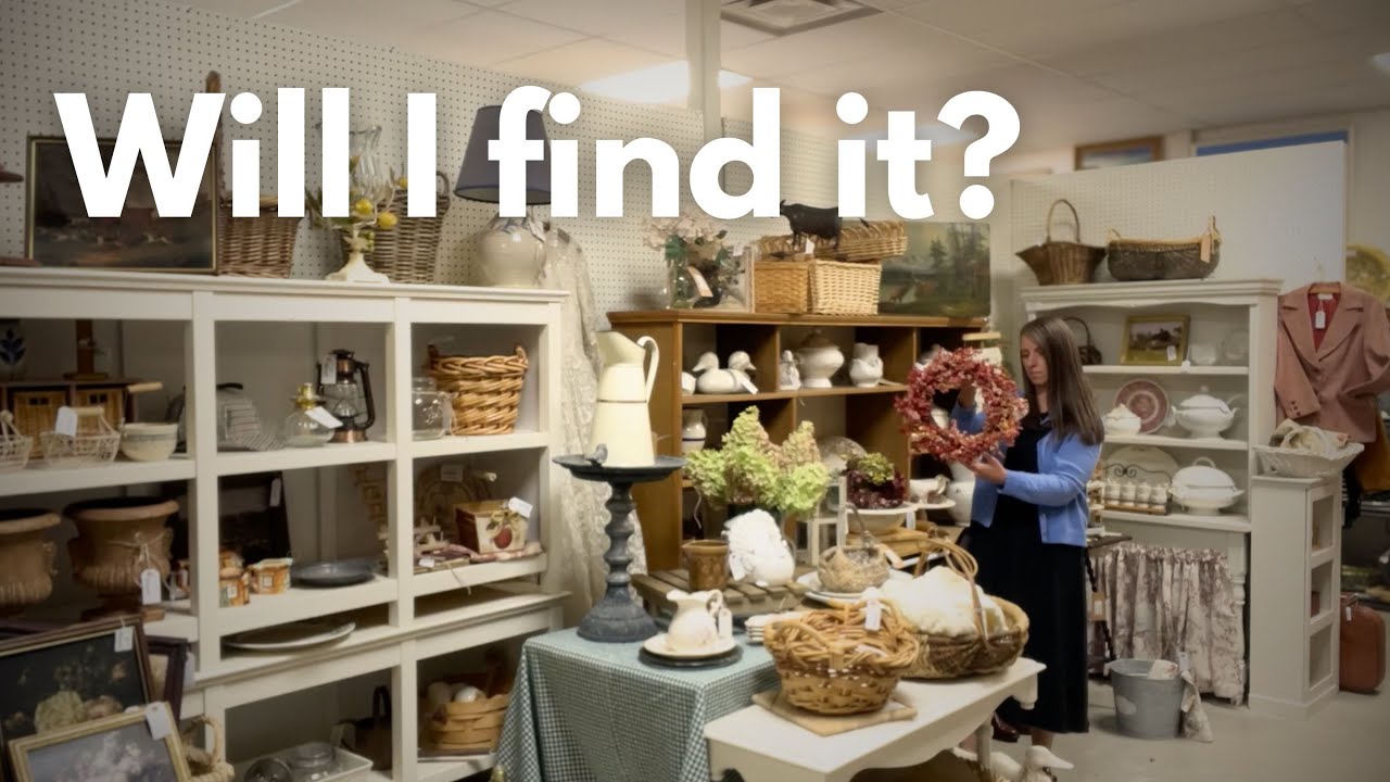 Antique Shopping for our Living Room Makeover