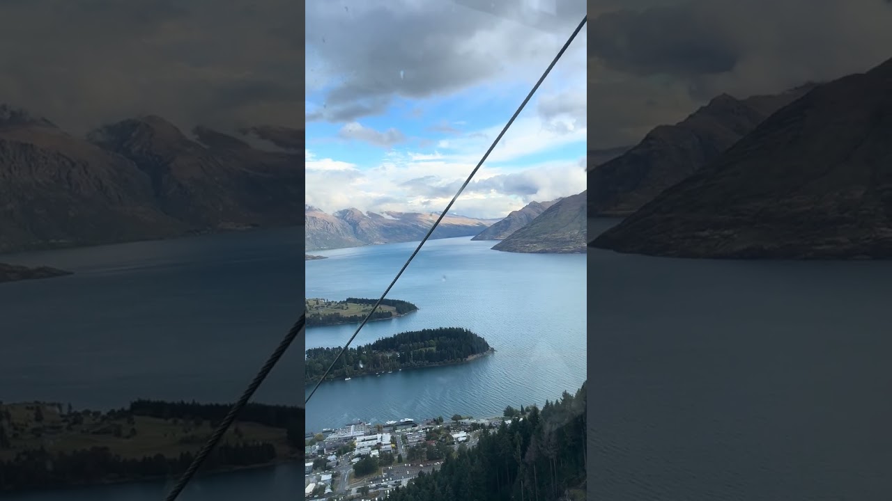 云雾散开了之后，山水水变得更加美丽迷人