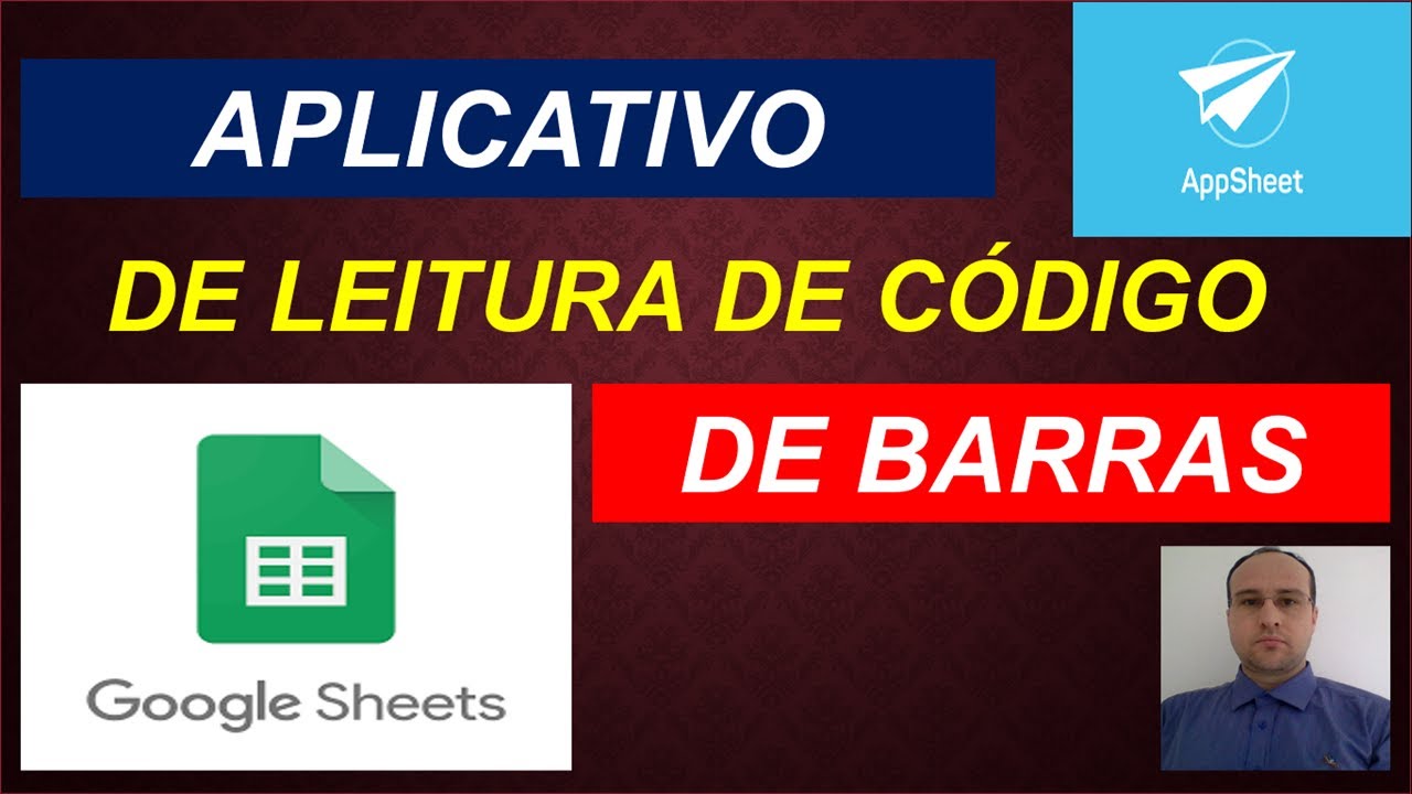 APLICATIVO de LEITURA de CÓDIGO de BARRAS com APPSHEET e Google Planilhas
