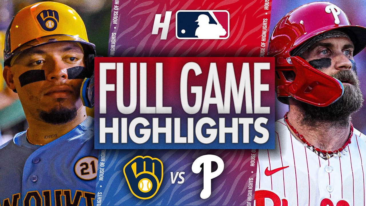 Milwaukee Brewers &mdash; Philadelphia Phillies: ЛУЧШИЕ МОМЕНТЫ МАТЧА 🔥 22 сентября 2026 г. Сезон MLB