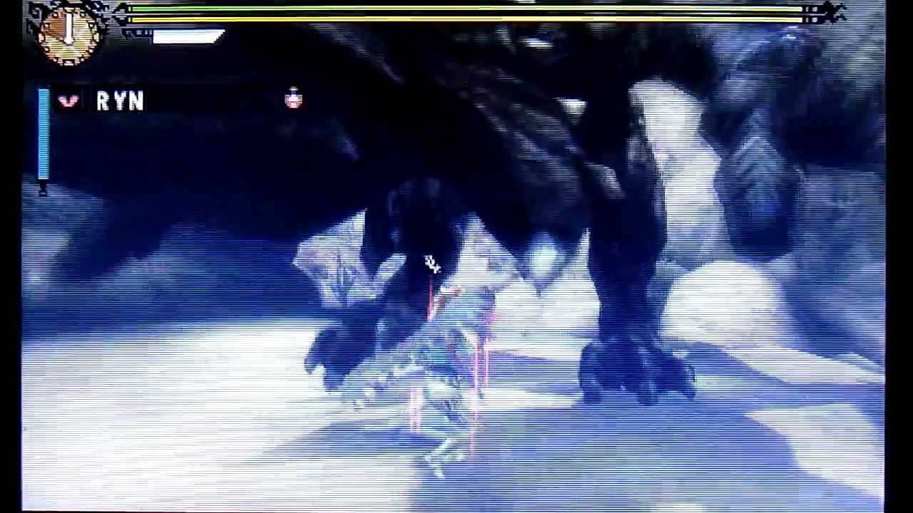 MH3G G級ディアブロス亜種 ソロ大剣