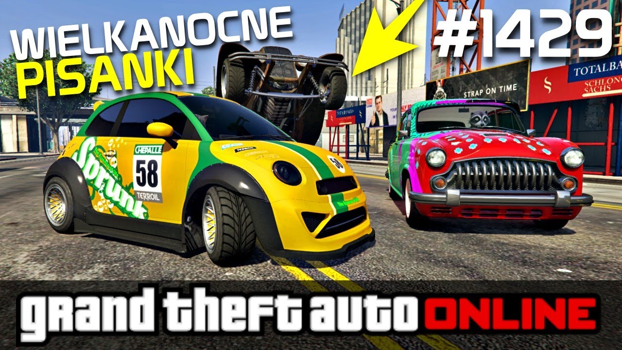 GTA 5 PC Online Po Polsku [#1429] WIELKANOCNE Pisanki /z Bertbert & Skie