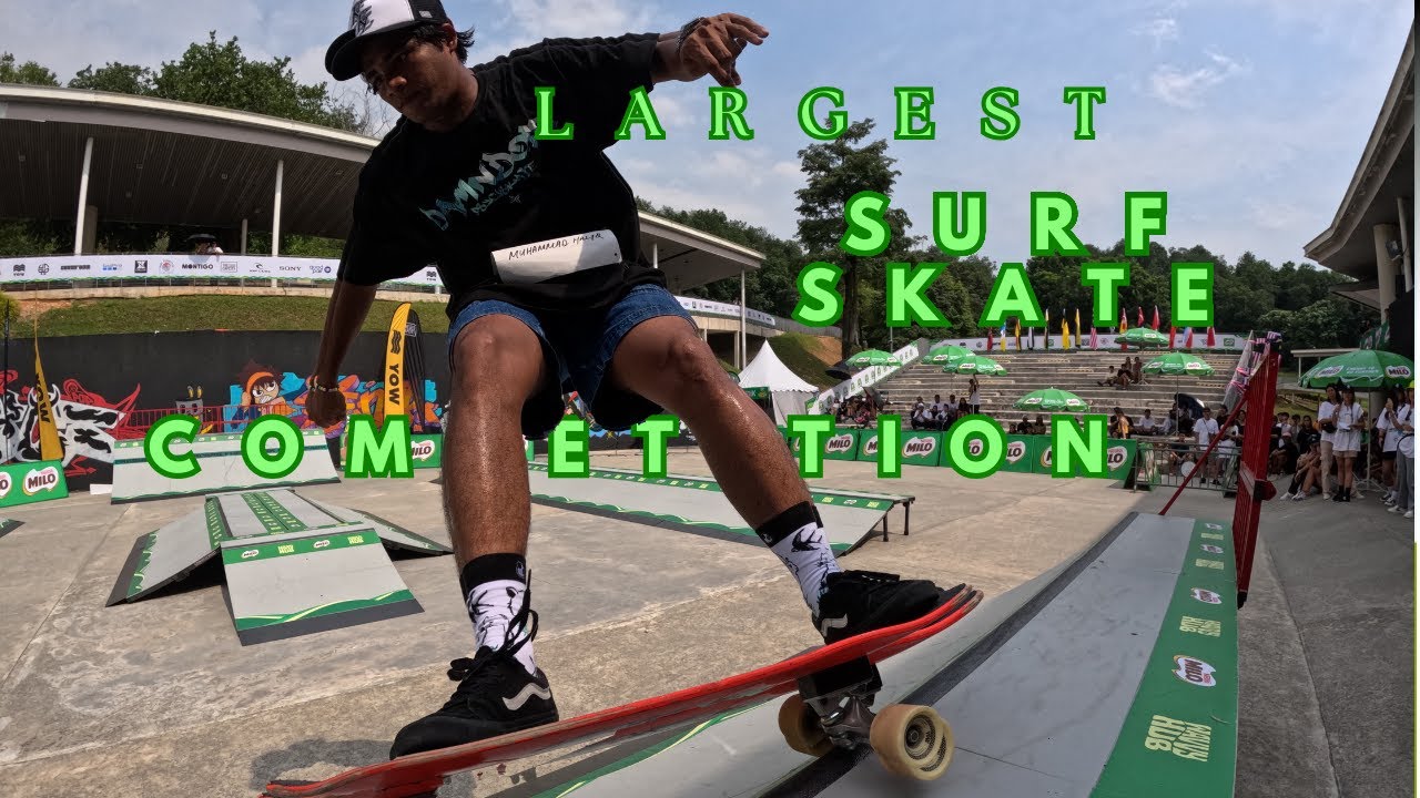 BIGGEST SURF SKATE COMP IN ASIA