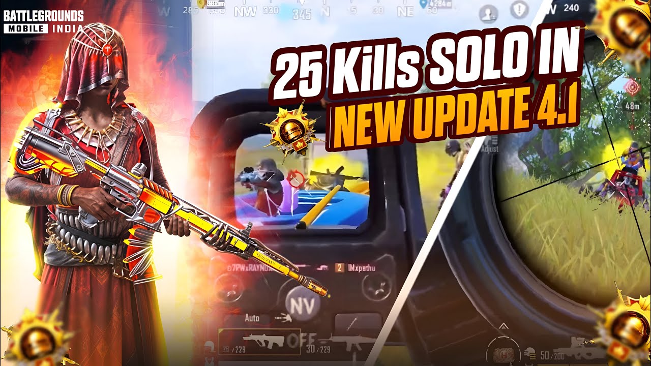 25 KILLS SOLO IN NEW UPDATE | SAGAR VS CONQUEROR LOBBY 1V4 AGAINST PRO ENEMIES #bgmi #bixiop