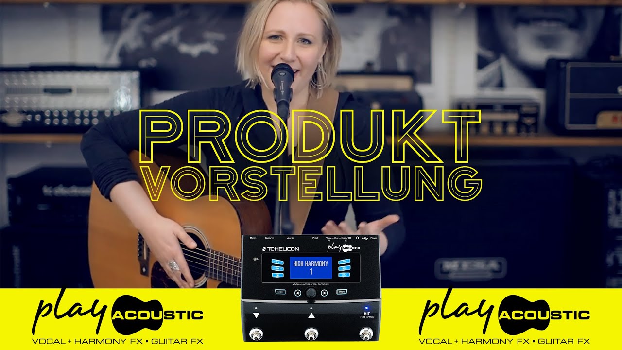 Play Acoustic | Vocals und akustische Instrumente – einfach traumhaft