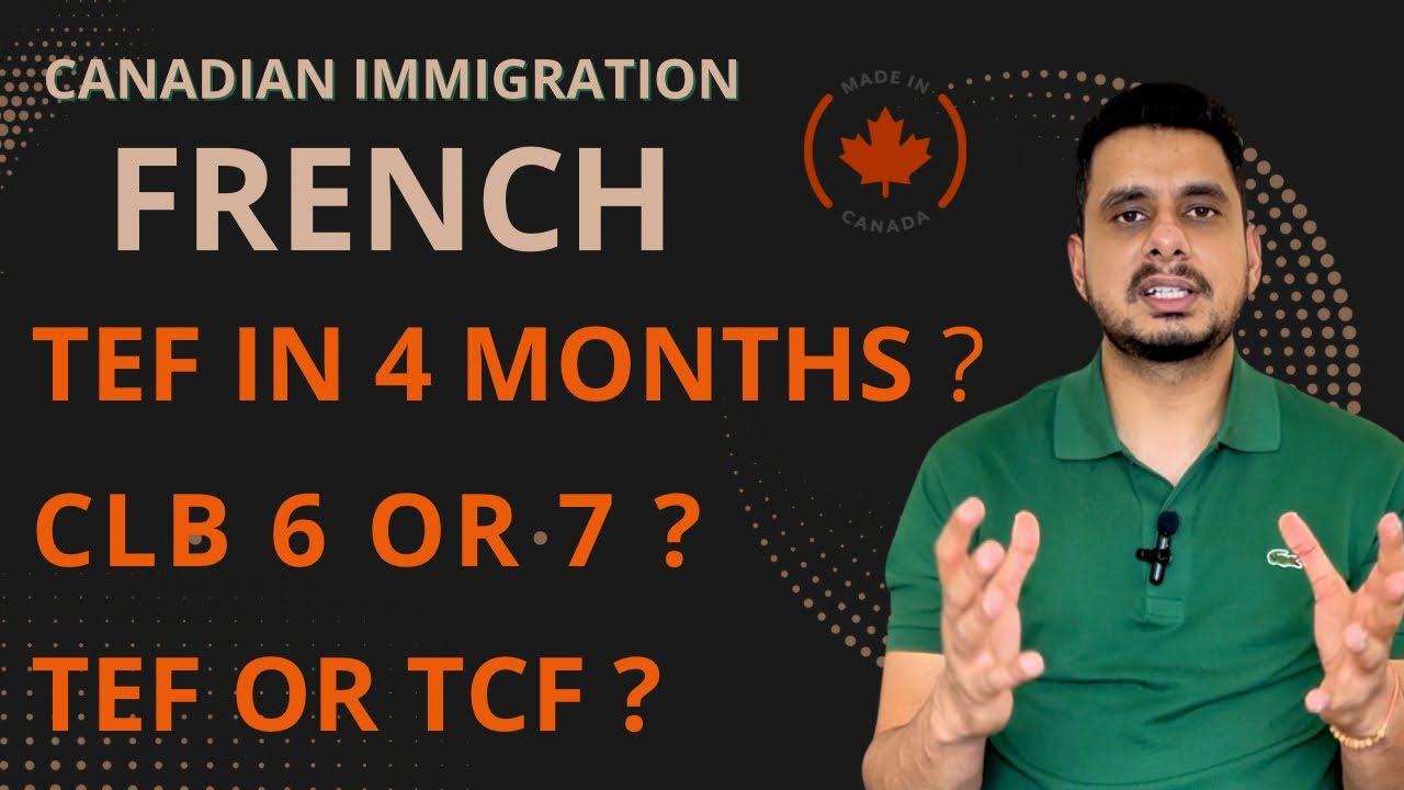 TEF Canada in 4 months?? CLB 6 or CLB 7?? Tips to crack TEF I Learn le fran&ccedil;ais I ISHAN MALHI