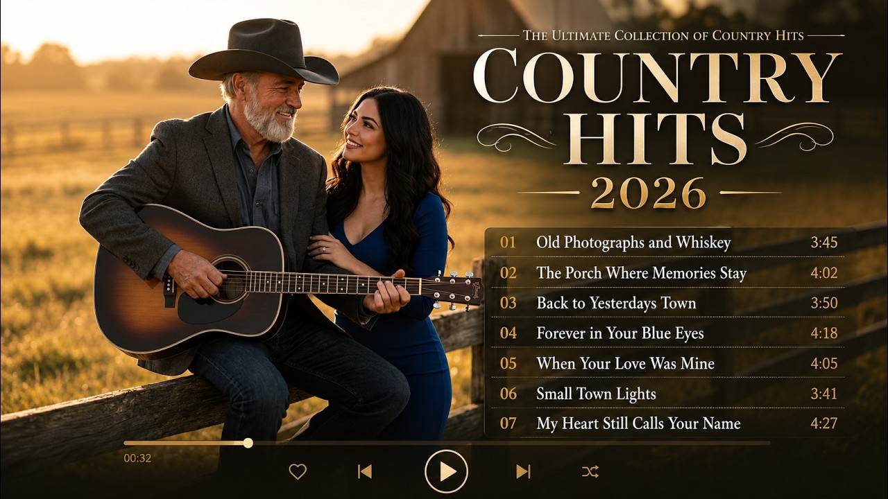 Country Love Songs 70s 80s 90s | The Old Cowboy's Love Story