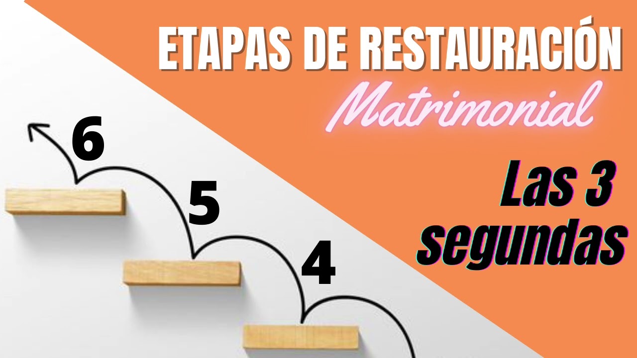 🪜ETAPAS de RESTAURACIÓN MATRIMONIAL (SEGUNDAS 3) audio mejorado