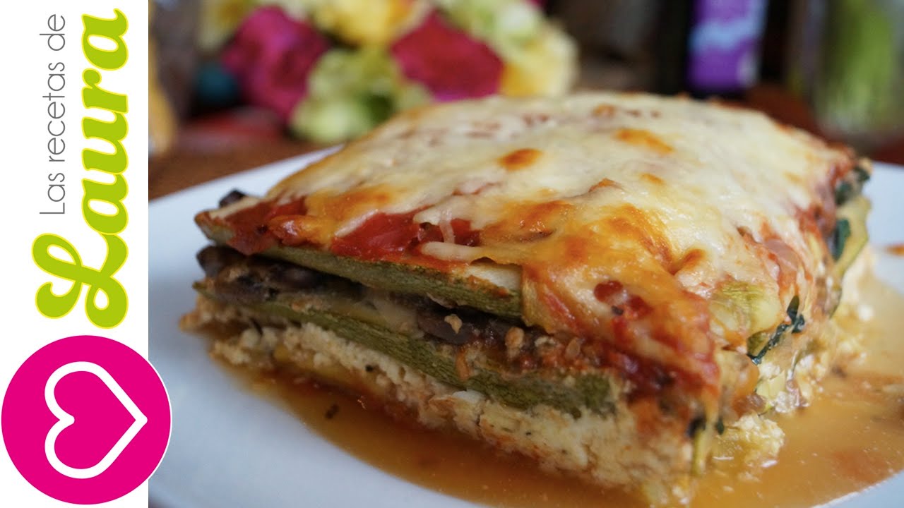 Lasaña de Calabacitas ♥ Zuchinni Lasagna Recipe