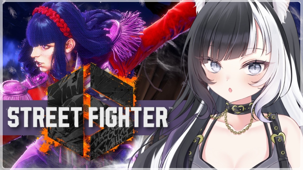 『スト6』朝活雑談Cマノン。〚個人Vtuber/縞牙イエナ〛※twitchと同時配信してます。