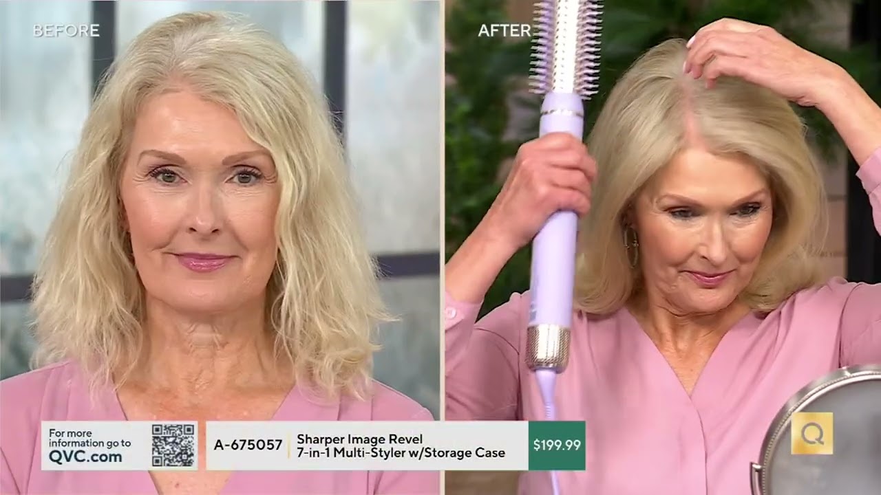 Sharper Image Revel 7-in-1 Multi-Styler w/ Storage Case on QVC