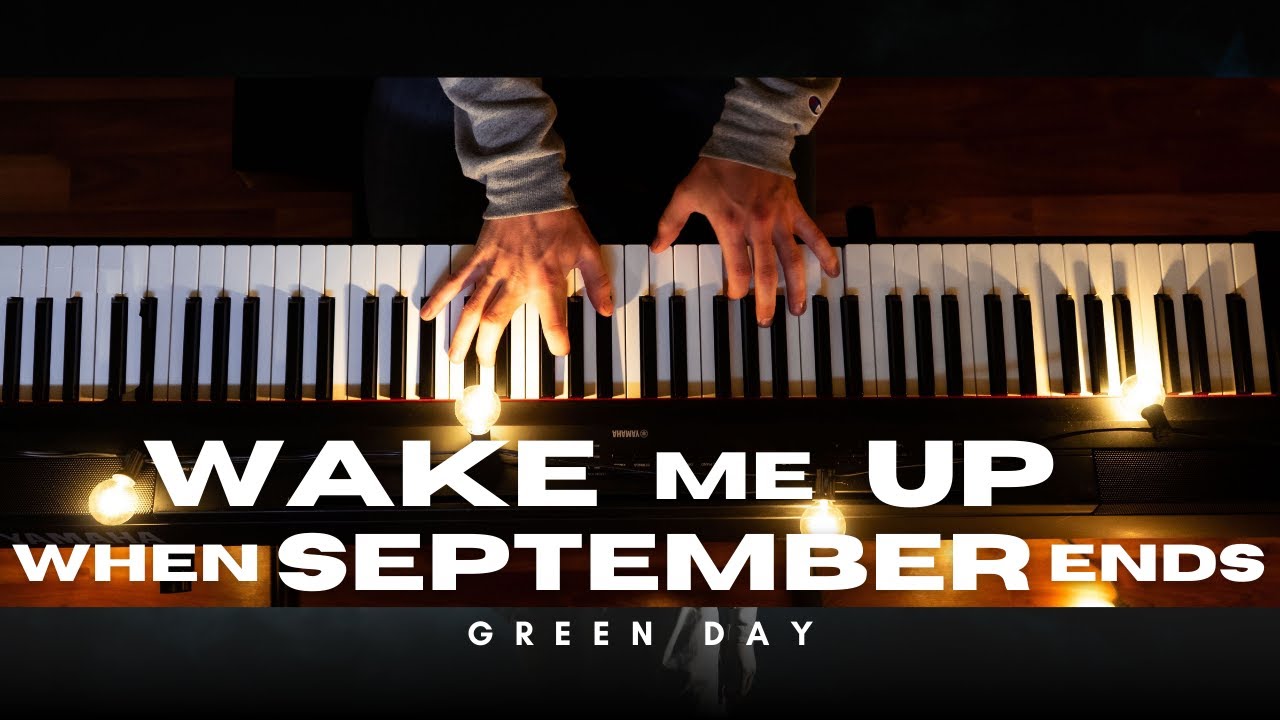 Wake Me Up When September Ends - Green Day | Piano Acoustic Cover