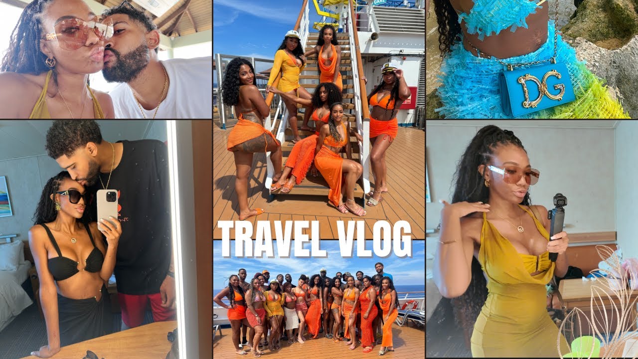 TRAVEL VLOG | CRUISE BAECATION + CELEBRATING ASHLEY'S 30TH (VIBES, FOOD & FUN)