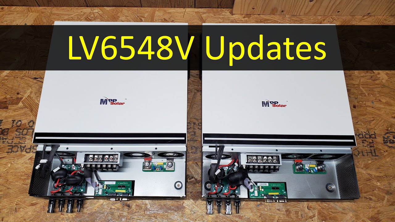MPP Solar LV6548V New Model - 390V PV, CAN Support, Idle Power, and More
