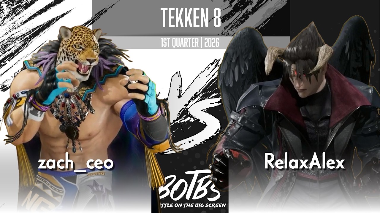 Zach CEO (King) vs RelaxAlex (Devil Jin) - Tekken 8