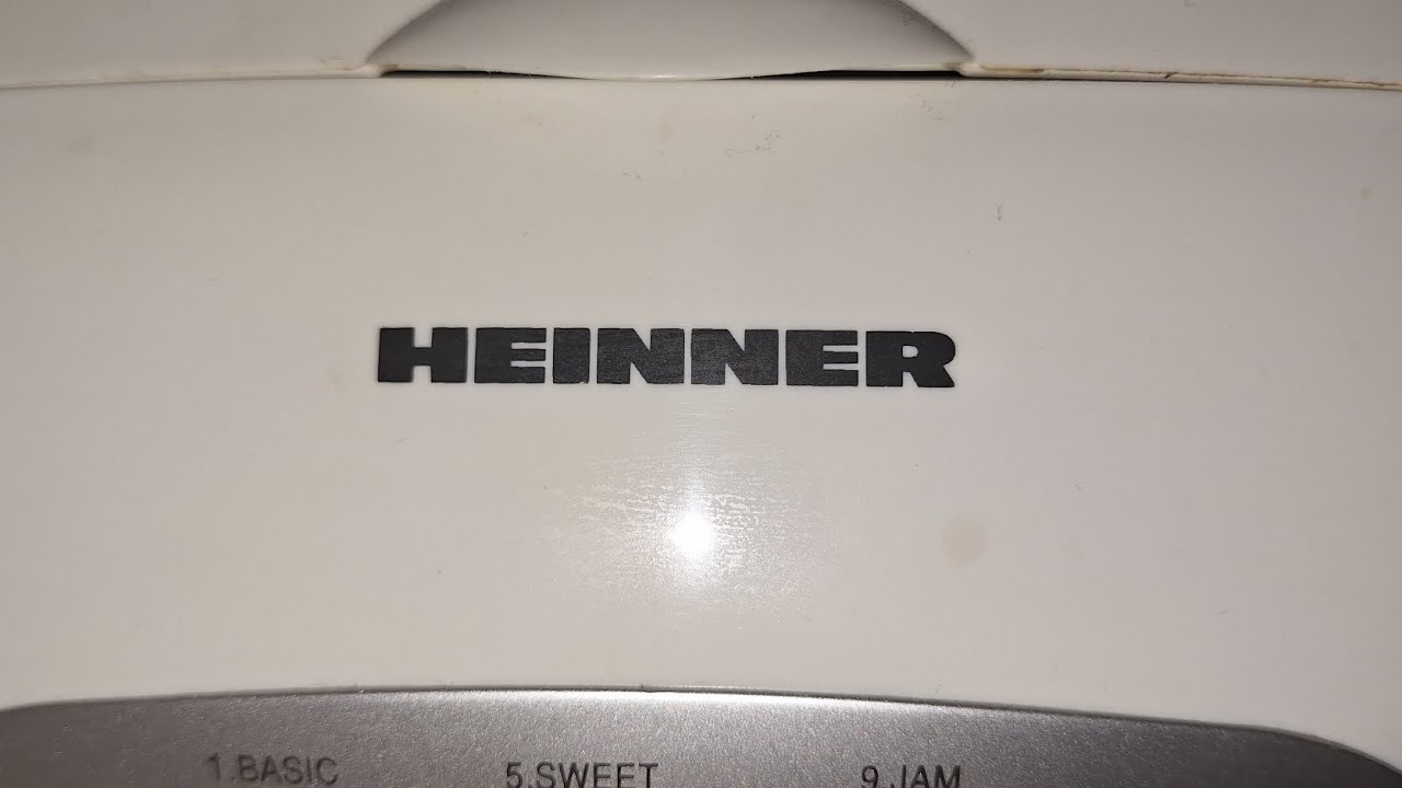 HEINNER bread maker-all programs and options