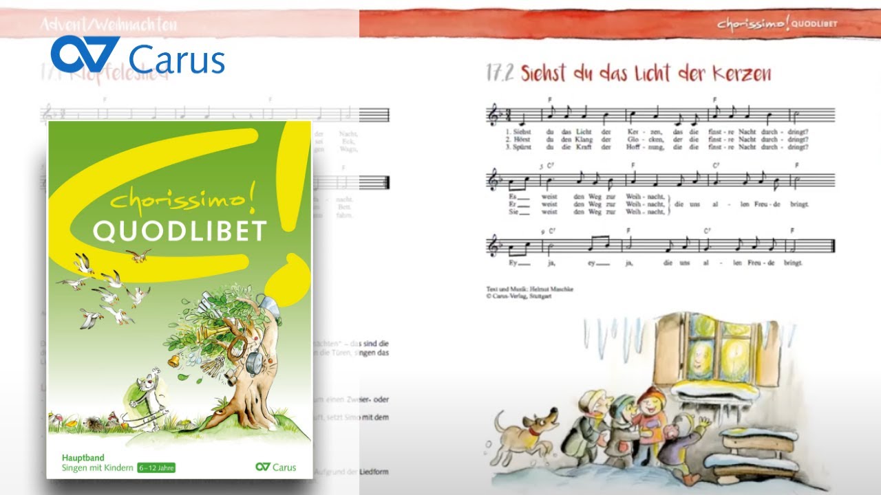 17 M&ouml;glichkeiten, ein Quodlibet zu musizieren. Singen wie es beliebt mit Kindern und Jugendlichen