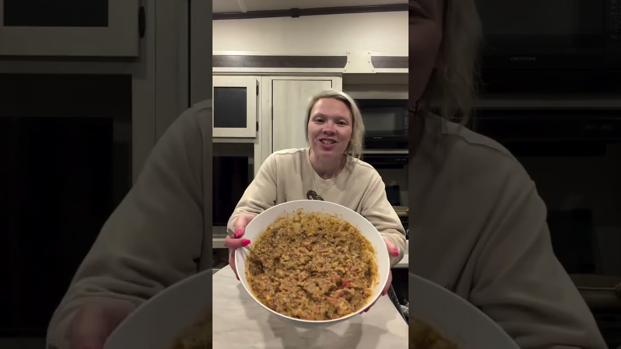 Простая идея для ужина! Запеканка из чипсов Doritos! # #кемпер #идеядляужина #простойужин | Мишел...