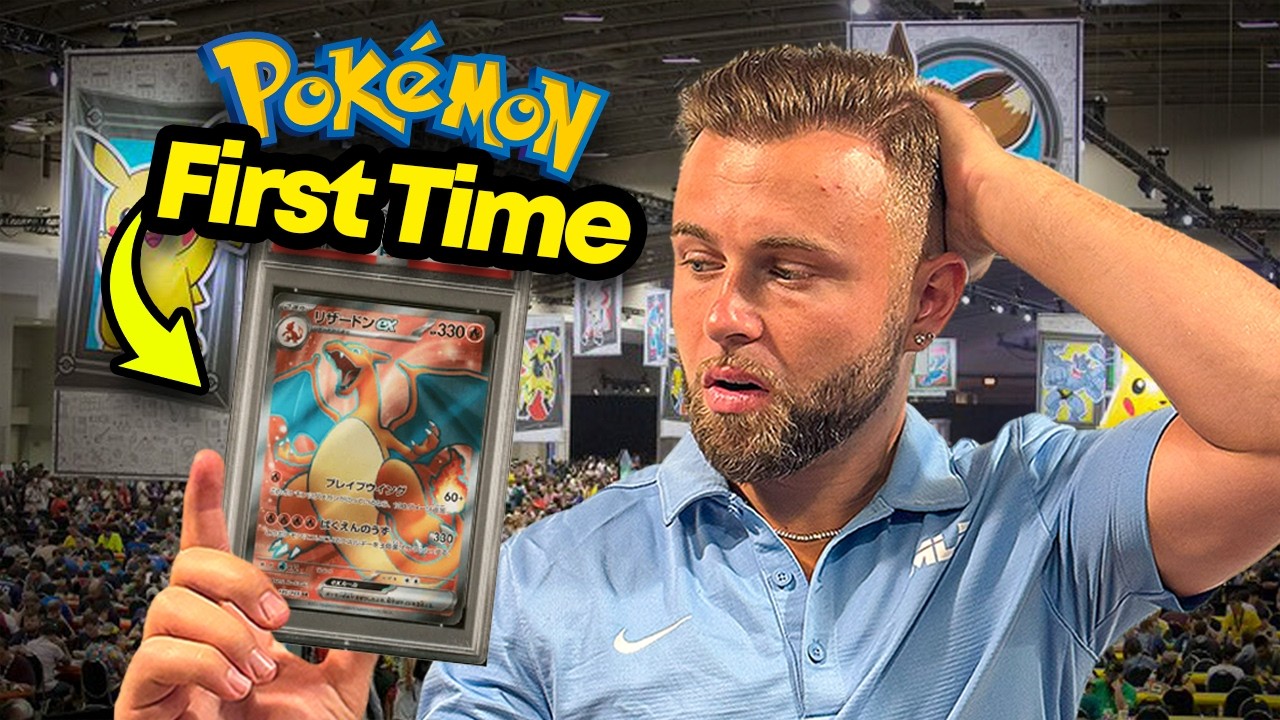 Моё первое в жизни шоу с карточками покемонов