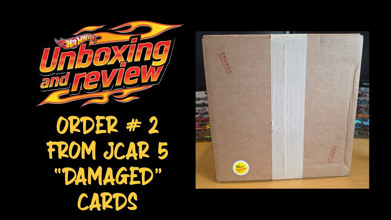 JDM Diecast Unboxing: I Bought 'Damaged' Card Hot Wheels from JCar Diecast... Are they Damaged?!