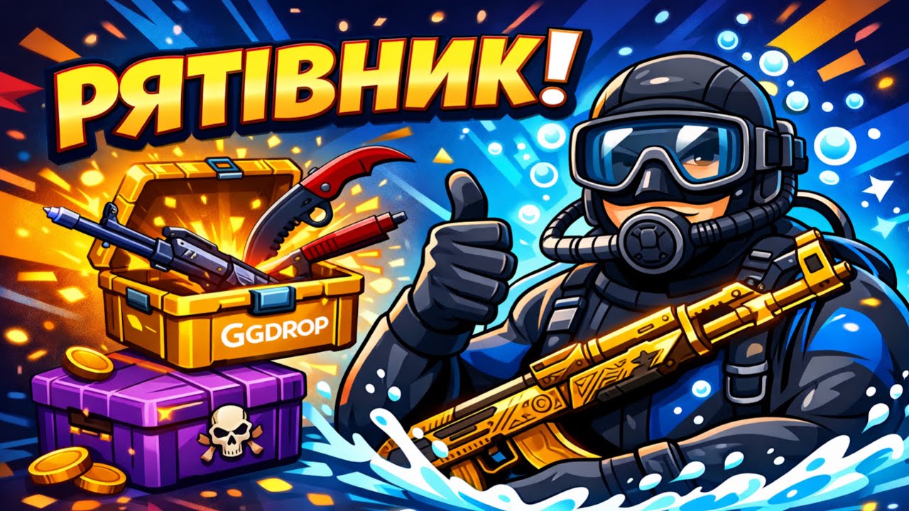 МЕНЕ ВРЯТУВАВ ДАЙВЕР НА GGDROP! НАРЕШТІ ВДАЛИЙ КАМБЕК!?