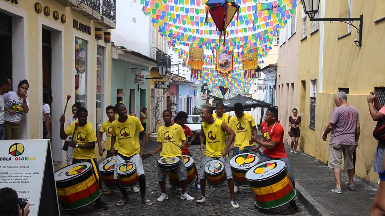 Escola Olodum no Pelourinho- June 15, 2013