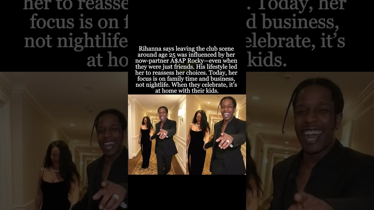 Rihanna's Quiet Shift How A$AP Rocky Changed Her Party Life 