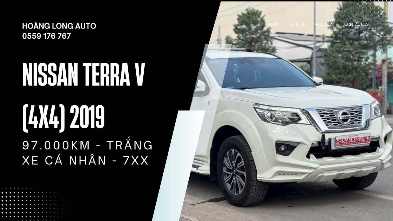 SUV 7 chỗ nhập Thái FULL OPTION - Nissan Terra V 2019 - Odo 97.000km - Giá 7xx | 0559 176 767