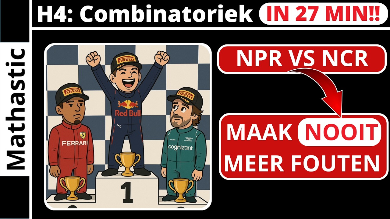 Combinatoriek samenvatting | HAVO wiskunde A en VWO wiskunde A en C (H4)