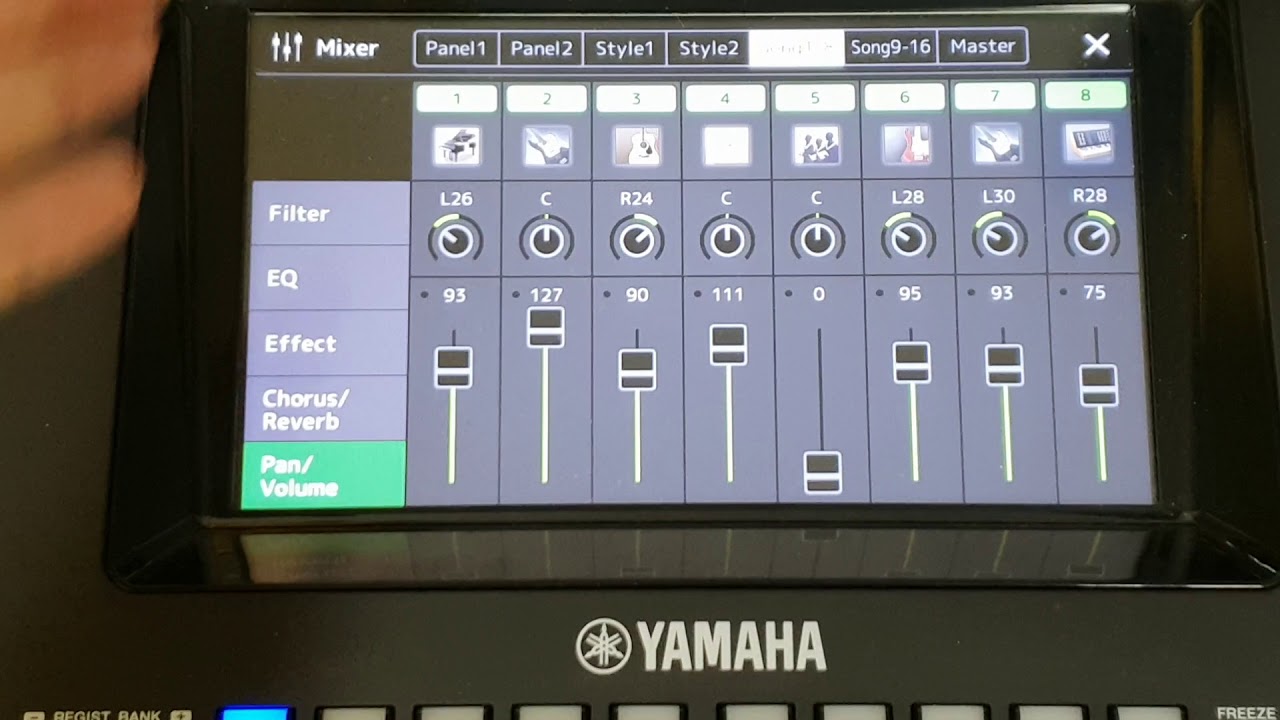 Yamaha Genos "Modificare Un Midifile"... by Eber Dimarti