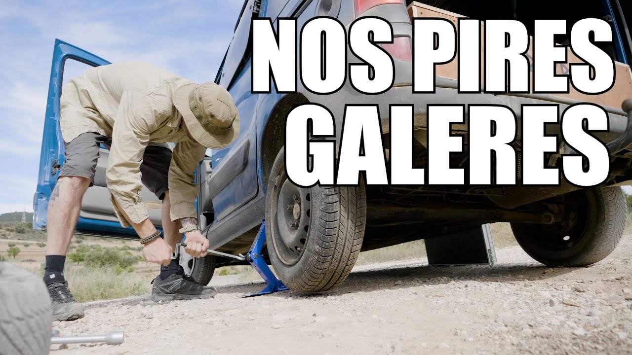ROAD TRIP ESPAGNE #3 (nos galères commencent !! )