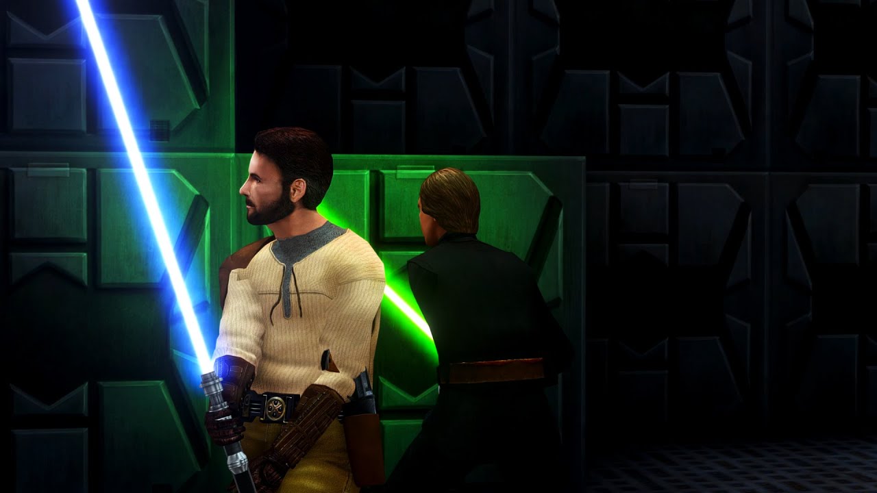 Дуэли по фильмам «Звёздные войны» — прохождение Jedi Outcast — Реалистичный меч — Часть 6