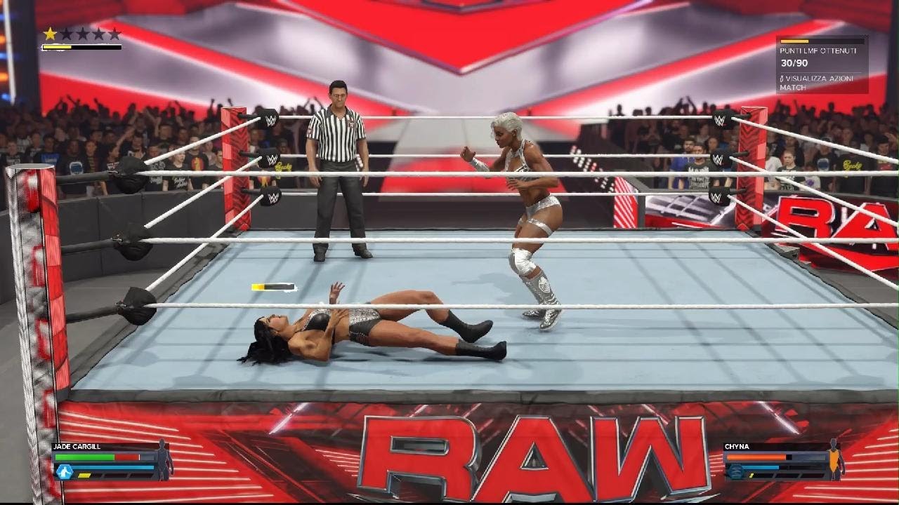 Jade Cargill vs Chyna  ( Last-women standing)