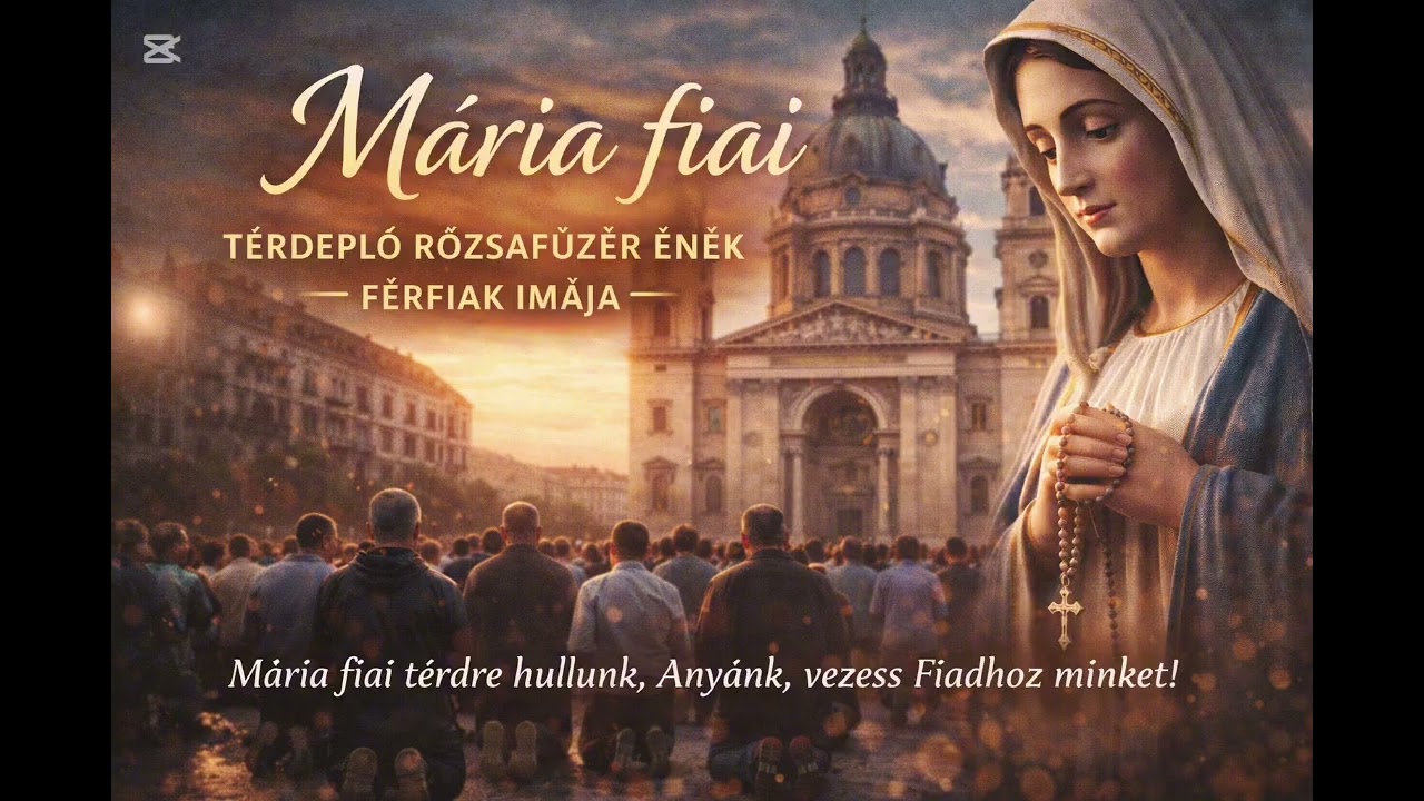 🙏 Mária fiai – Térdeplő rózsafüzér ének | duett 