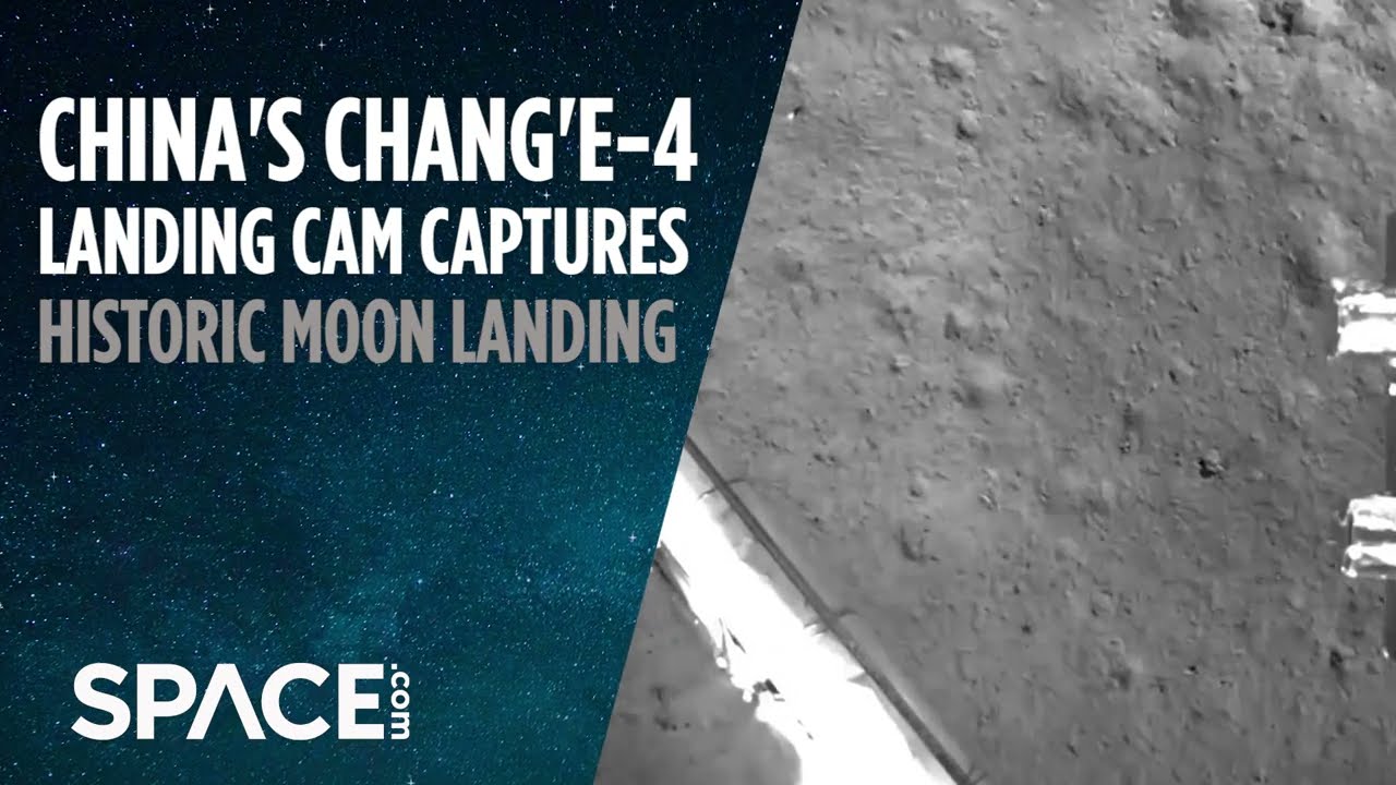 China's Historic Moon Landing Captured by Probe's Camera