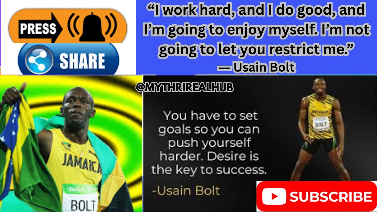Why is Usain Bolt famous? 2025💥🔥 | Success Story of Usain Bolt | what are facts about Usain Bolt