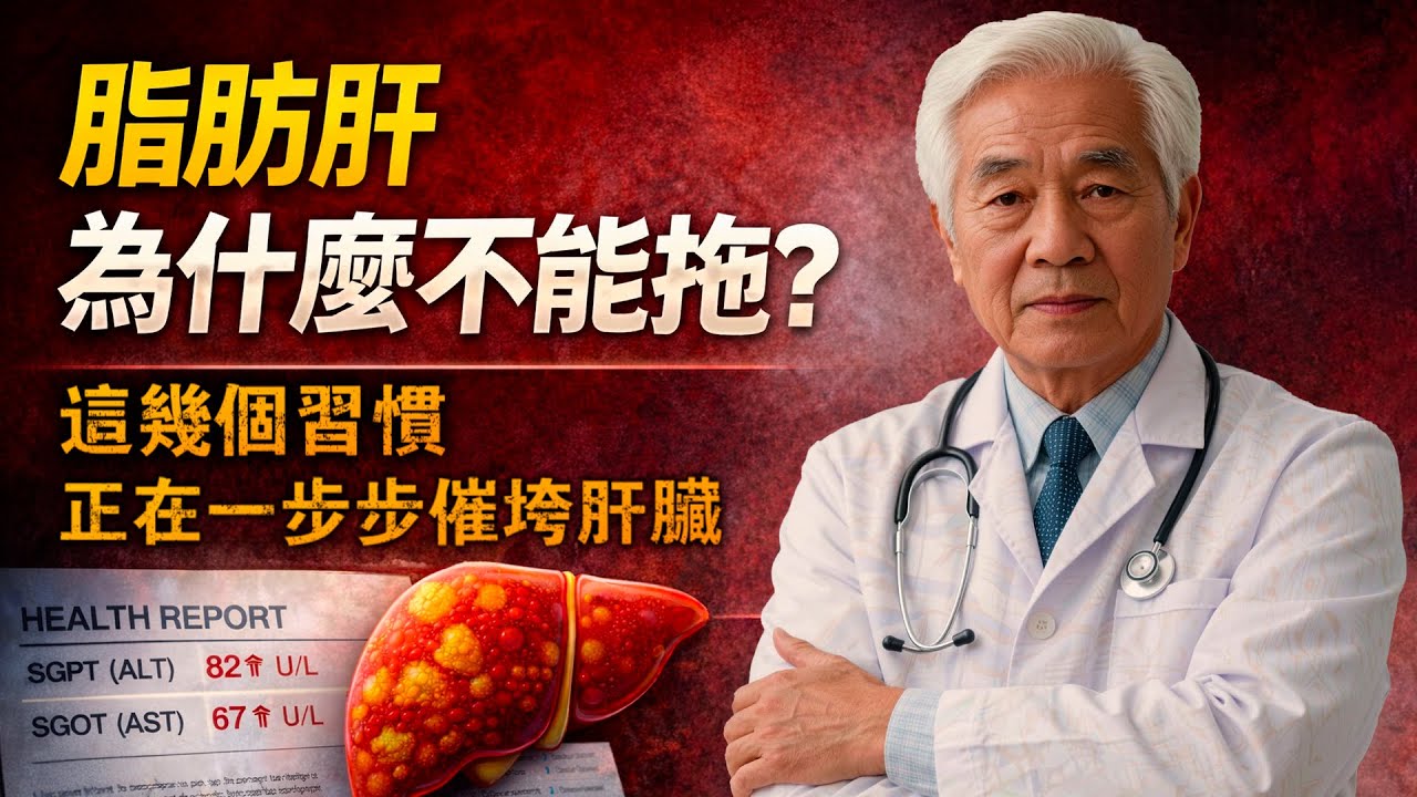 脂肪肝為什麼不能拖？這幾個習慣，正在一步步摧毀肝臟