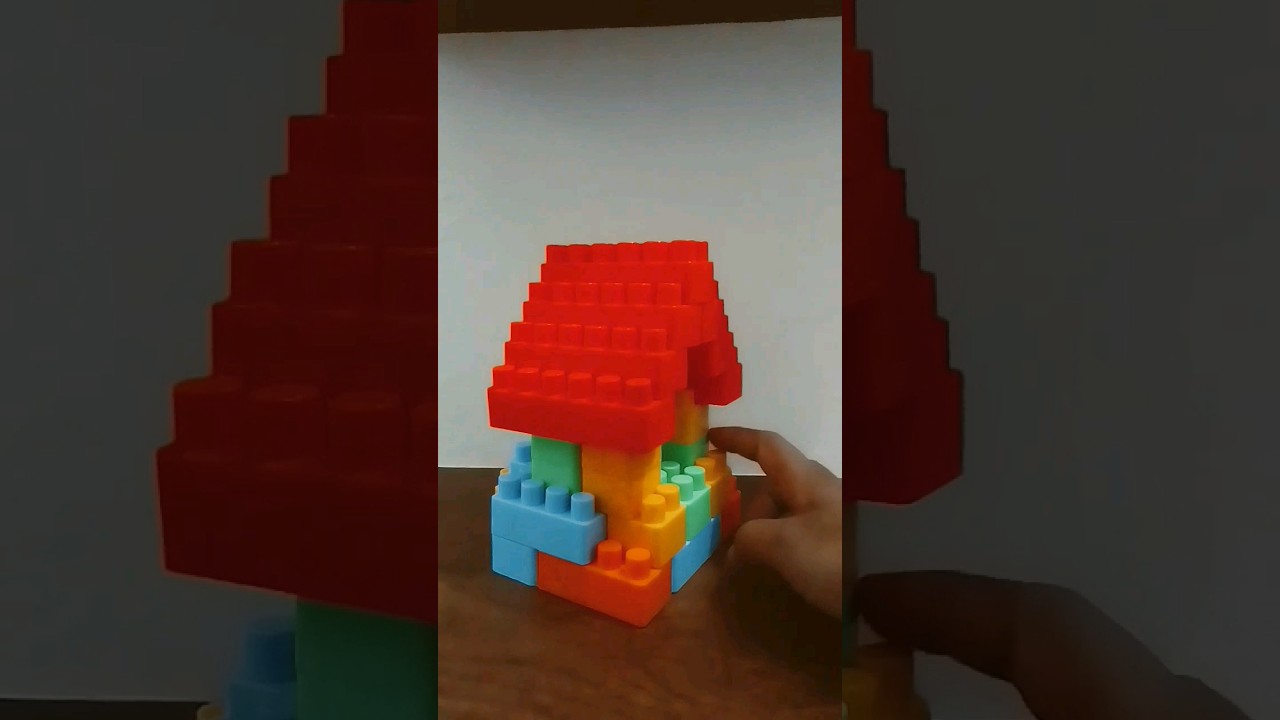 Block house making #simple#house#block