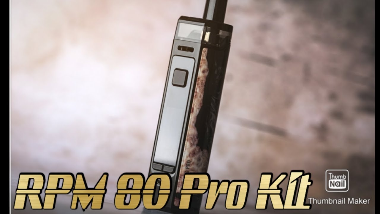 Smok RPM 80 Pro Kit- Unboxing, First Impressions, And Review