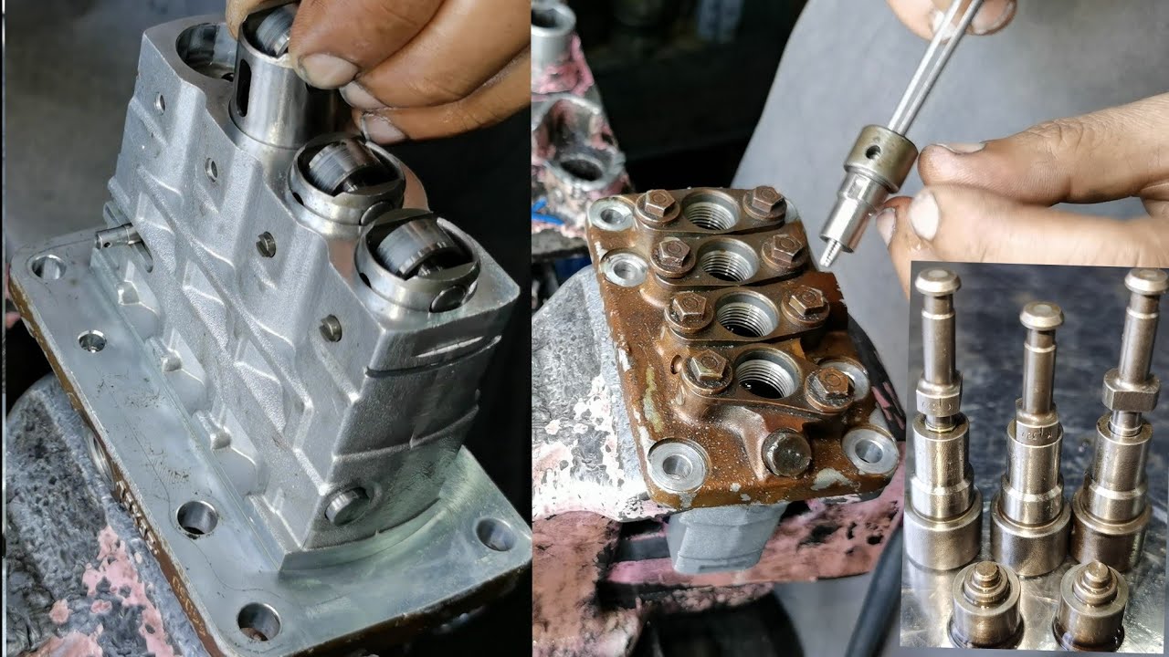 full reparing inline diesel pump Perkins generator 20 kva diesel pump repair