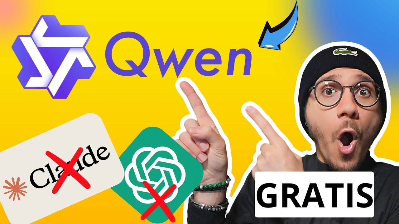 Qwen: AI cinese BATTE ChatGPT, Gemini e DeepSeek? (Tutorial Completo)