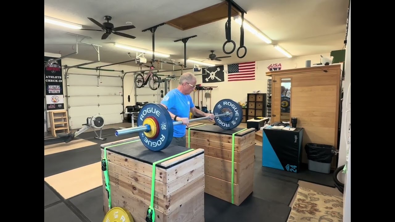 Split jerks and working on weaknesses 