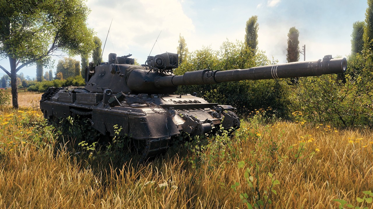PROKHOROVKA MAP - LEOPARD 1 - 9.8K ASSIST DAMAGE - ACE TANKER - World of Tanks (WoT)