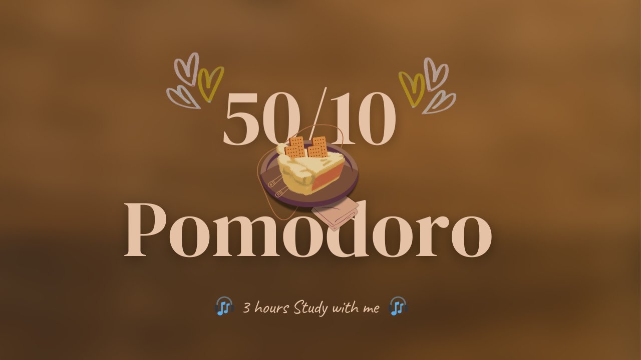 🧀 50/10 Pomodoro Timer | Deep Work + Lofi ADHD Study Music                              